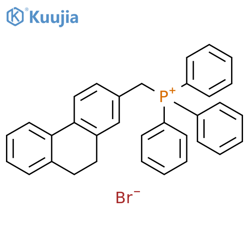 Phosphonium, [(9,10-dihydro-2-phenanthrenyl)methyl]triphenyl-, bromide (1:1) structure