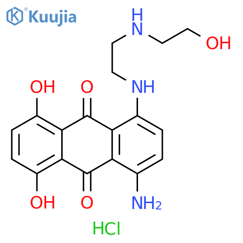 Mitoxantrone Impurity A HCl structure