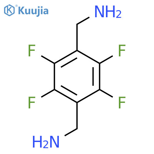 2,3,5,6-Tetrafluoro-1,4-benzenedimethanamine structure