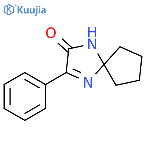 3-phenyl-1,4-diazaspiro[4.4]non-3-en-2-one structure