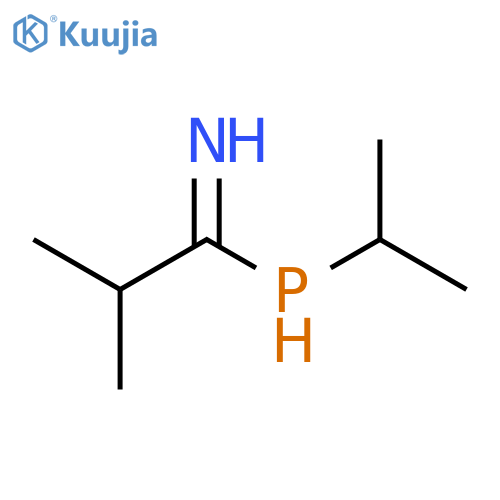 Phosphine, (1-methylethyl)[(1-methylethyl)carbonimidoyl]- structure