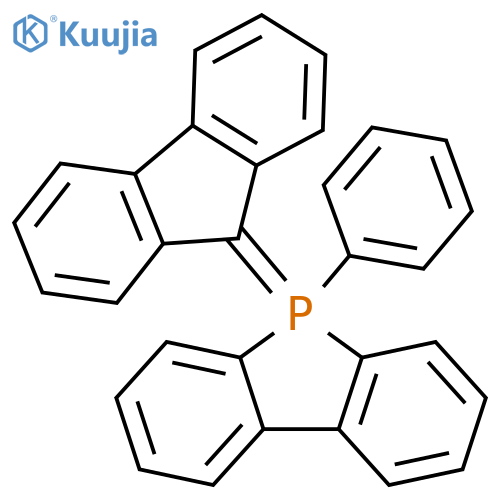5H-Benzo[b]phosphindole, 5-(9H-fluoren-9-ylidene)-5,5-dihydro-5-phenyl- (9CI) structure