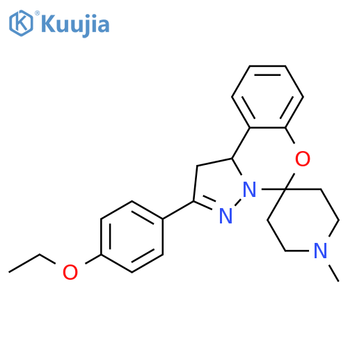 4'-(4-ethoxyphenyl)-1-methyl-8'-oxa-5',6'-diazaspiropiperidine-4,7'-tricyclo7.4.0.0^{2,6}tridecane-1'(9'),4',10',12'-tetraene structure