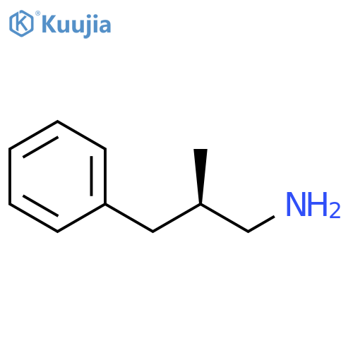 Benzenepropanamine, β-methyl-, (R)- (9CI) structure