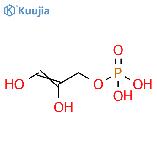 1-Propene-1,2,3-triol, 3-(dihydrogen phosphate) structure