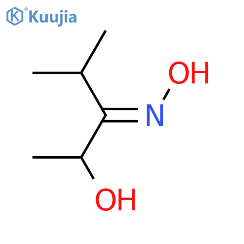 3-Pentanone,2-hydroxy-4-methyl-, oxime structure
