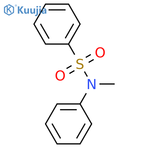 N-Methyl-N-phenylbenzenesulfonamide structure