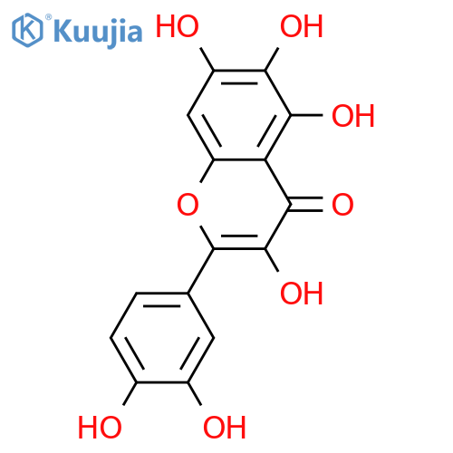 Quercetagetin structure