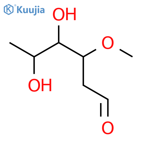 3-O-Methyl-2,6-dideoxy-D-xylo-hexose structure