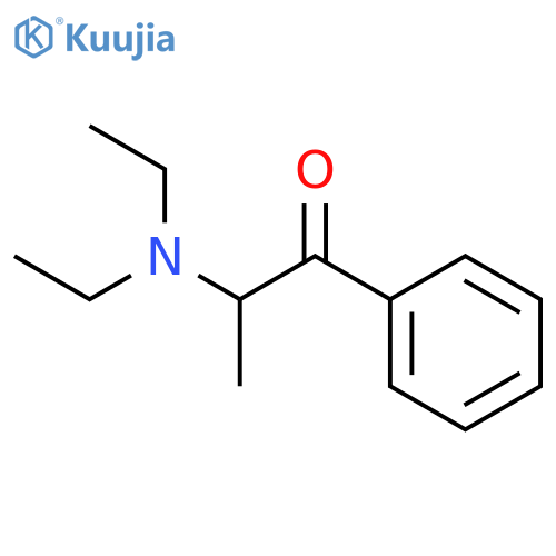 1-Propanone,2-(diethylamino)-1-phenyl- structure