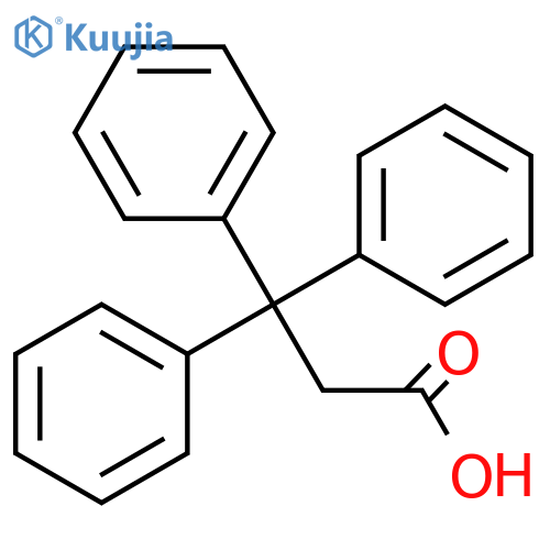 3,3,3-Triphenylpropionic acid structure