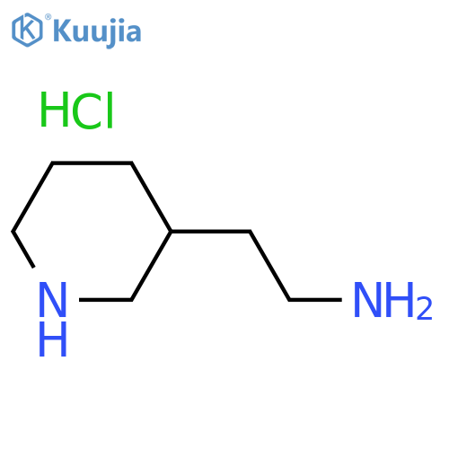 (2-Piperidin-3-ylethyl)amine structure