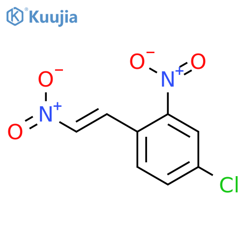 Benzene,4-chloro-2-nitro-1-(2-nitroethenyl)- structure