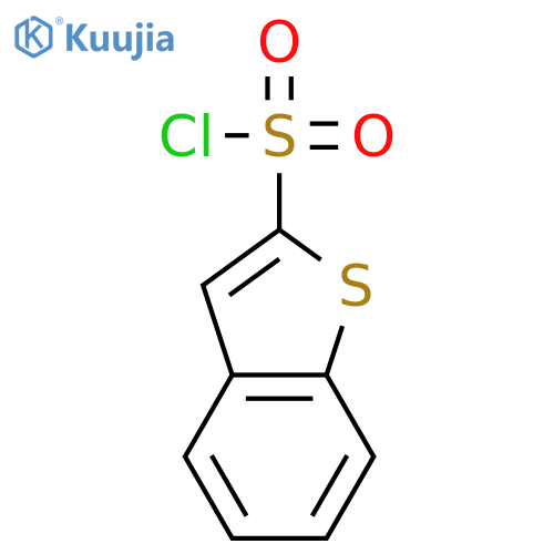 1-BENZOTHIOPHENE-2-SULFONYL CHLORIDE structure