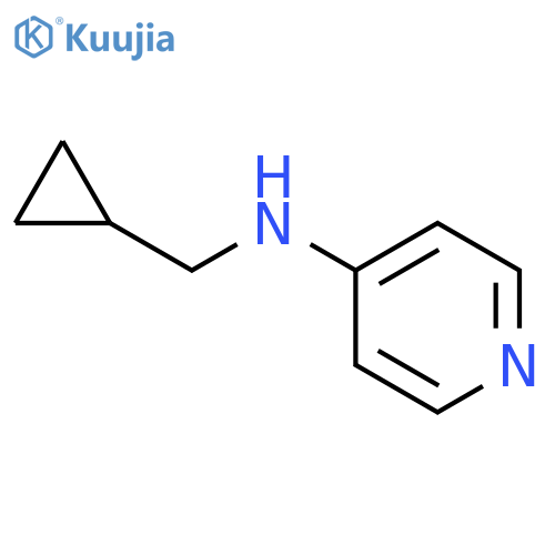 4-Pyridinamine,N-(cyclopropylmethyl)- structure