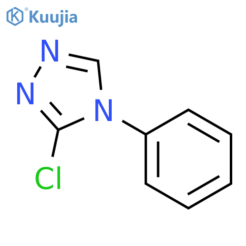 3-chloro-4-phenyl-4H-1,2,4-triazole structure