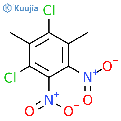 Benzene, 1,3-dichloro-2,4-dimethyl-5,6-dinitro- structure