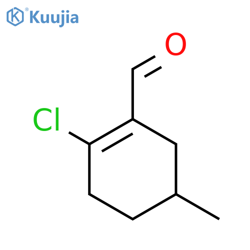 2-Chloro-5-methyl-1-cyclohexenecarbaldehyde structure