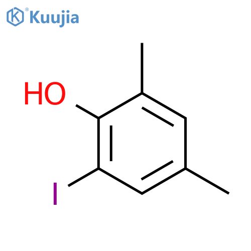 Phenol,2-iodo-4,6-dimethyl- structure