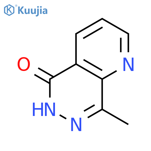 Pyrido[2,3-d]pyridazin-5(6H)-one, 8-methyl- structure
