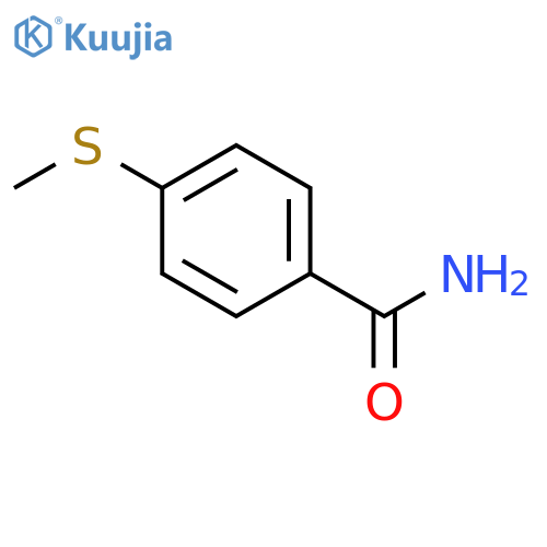 4-(methylsulfanyl)benzamide structure