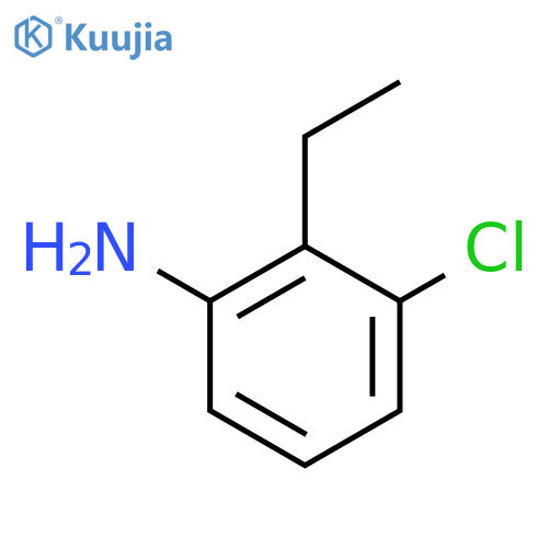 3-Chloro-2-ethylbenzenamine structure