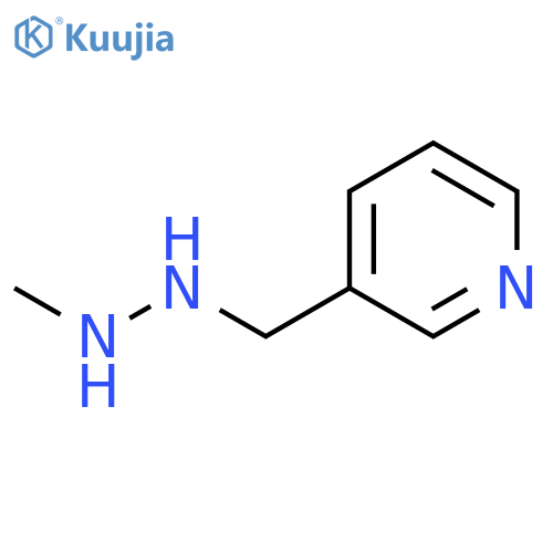 1-Methyl-2-(pyrid-3-ylmethyl)hydrazine structure