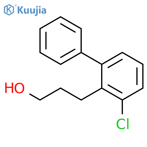 [1,1'-Biphenyl]-2-propanol, 3-chloro- structure