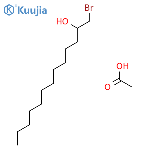 2-Tridecanol, 1-bromo-, acetate structure