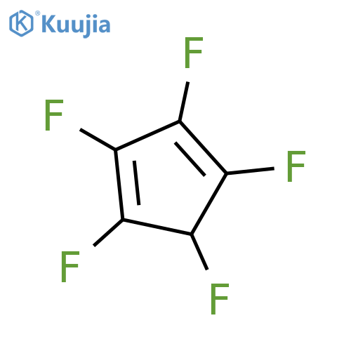 1,3-Cyclopentadiene, 1,2,3,4,5-pentafluoro- structure