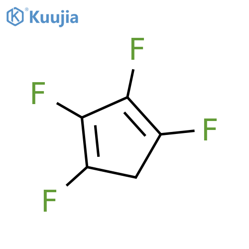 1,3-Cyclopentadiene, 1,2,3,4-tetrafluoro- structure