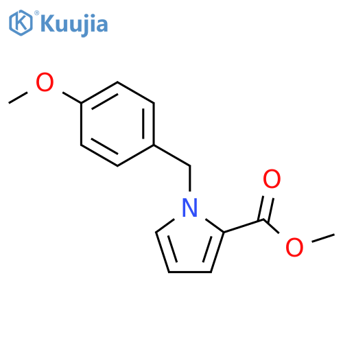 Methyl 1-(4-Methoxyphenyl)methylpyrrole-2-carboxylate structure