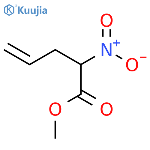 4-Pentenoic acid, 2-nitro-, methyl ester structure