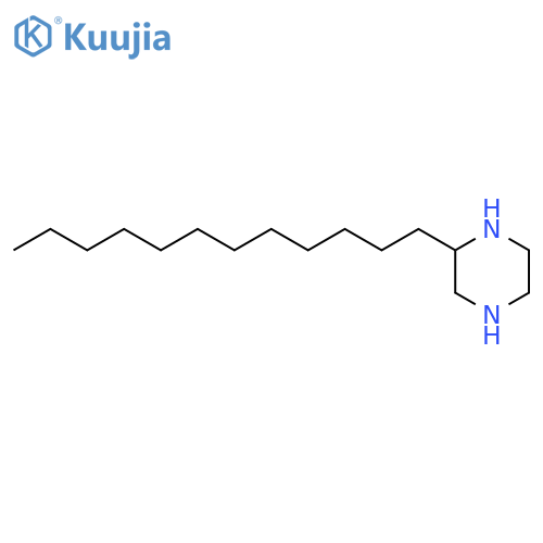 Piperazine, 2-dodecyl- structure