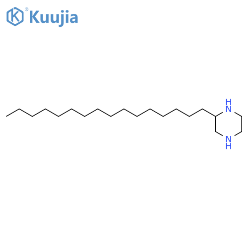 Piperazine, 2-hexadecyl- structure