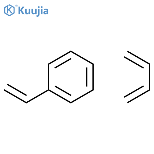 Styrene, 1,3-butadiene polymer structure