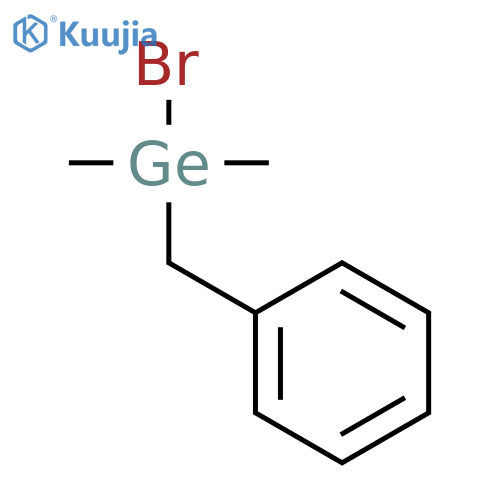 GERMANE, BROMODIMETHYL(PHENYLMETHYL)- structure