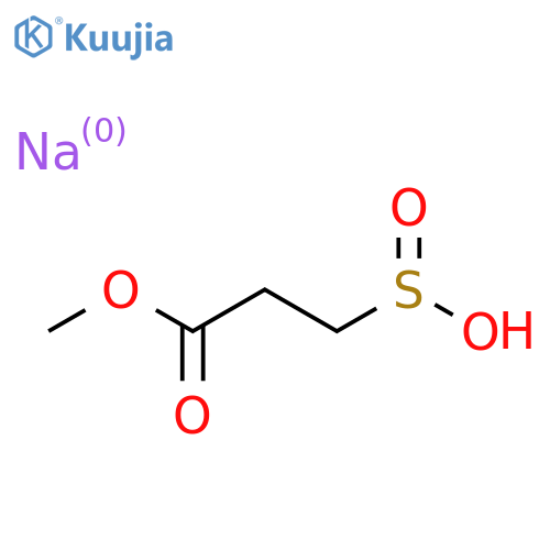 Sodium 1-methyl 3-sulfinopropanoate structure