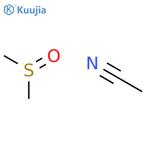 Methane, sulfinylbis-, compd. with acetonitrile (1:1) structure
