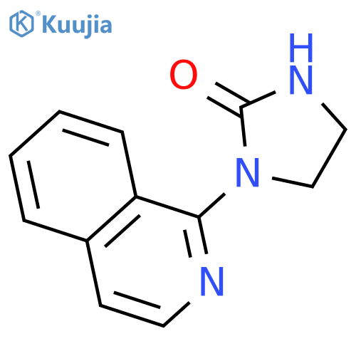 2-Imidazolidinone, 1-(1-isoquinolinyl)- structure