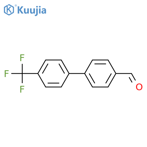 4'-Trifluoromethyl-biphenyl-4-carbaldehyde structure