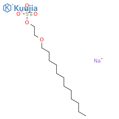 Sodium laureth sulfate structure