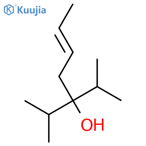 5-Hepten-3-ol, 2-methyl-3-(1-methylethyl)- structure