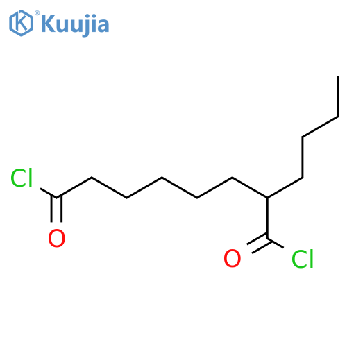 Octanedioyl dichloride, 2-butyl- structure