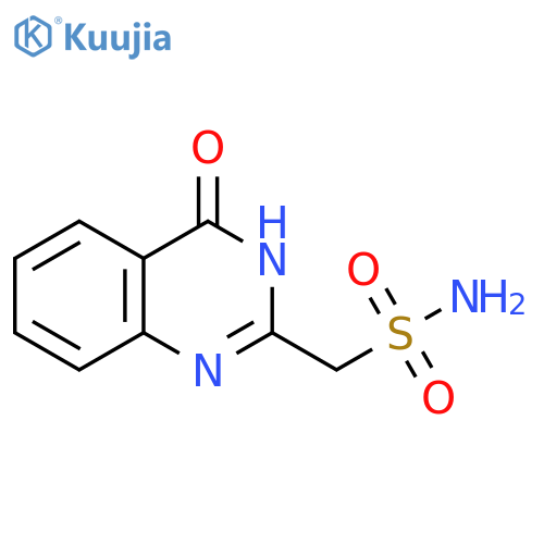 (4-oxo-3,4-dihydroquinazolin-2-yl)methanesulfonamide structure