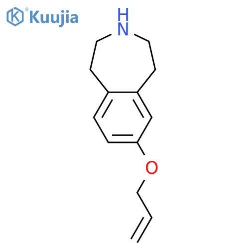1H-3-Benzazepine, 2,3,4,5-tetrahydro-7-(2-propenyloxy)- structure