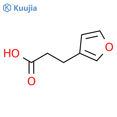 3-(furan-3-yl)propanoic acid structure