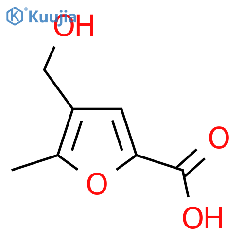 4-(Hydroxymethyl)-5-methylfuran-2-carboxylic acid structure