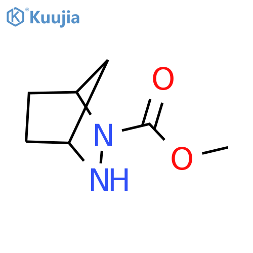 2,3-Diazabicyclo[2.2.1]heptane-2-carboxylicacid, methyl ester structure