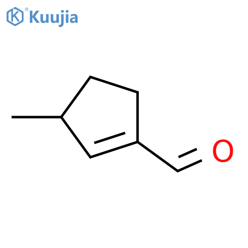 1-Cyclopentene-1-carboxaldehyde, 3-methyl- (7CI,9CI) structure